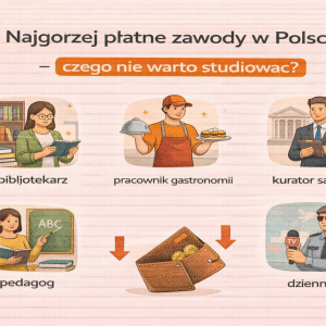 Najgorzej płatne zawody w Polsce - czego nie warto studiować?