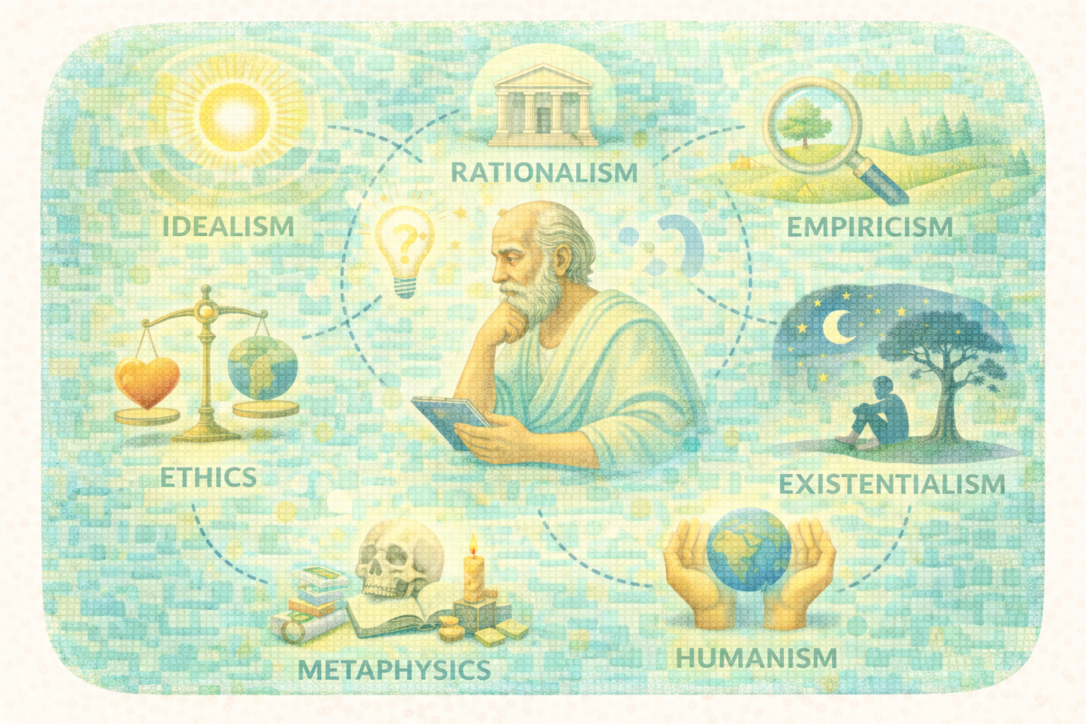 Nurty filozoficzne: przegląd głównych kierunków w historii filozofii
