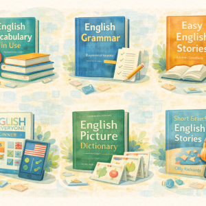 TOP 6 książek w języku angielskim dla początkujących i średniozaawansowanych