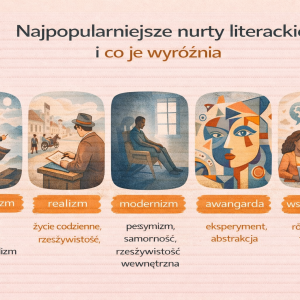 Najpopularniejsze nurty literackie i co je wyróżnia