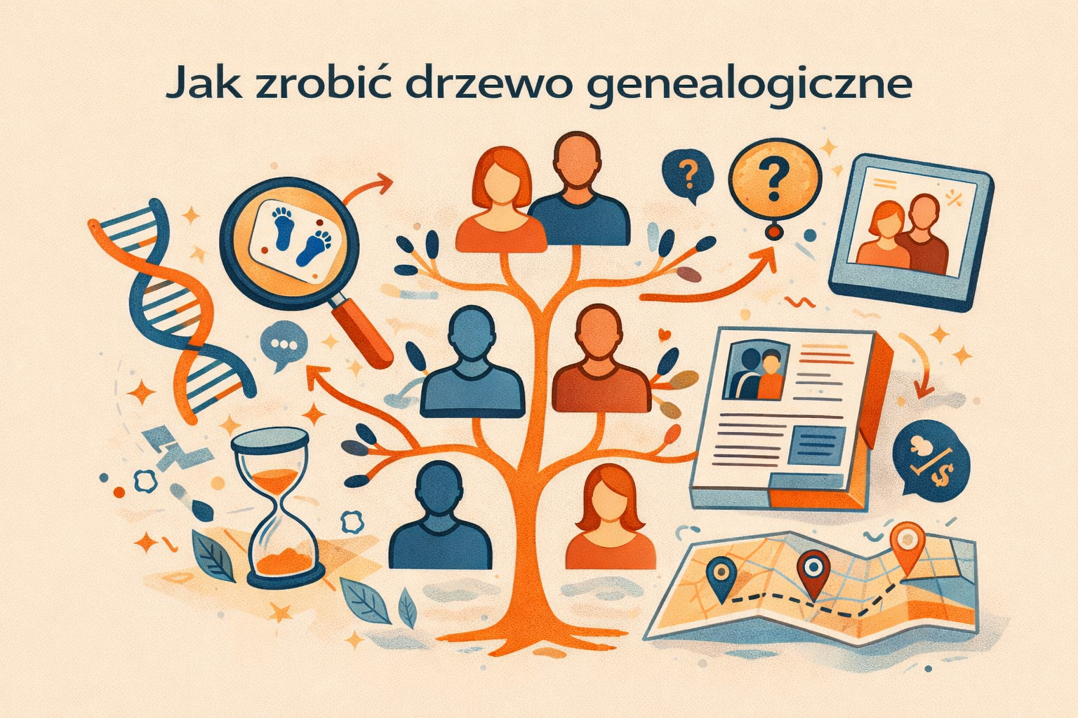 Jak zrobić drzewo genealogiczne i od czego zacząć?