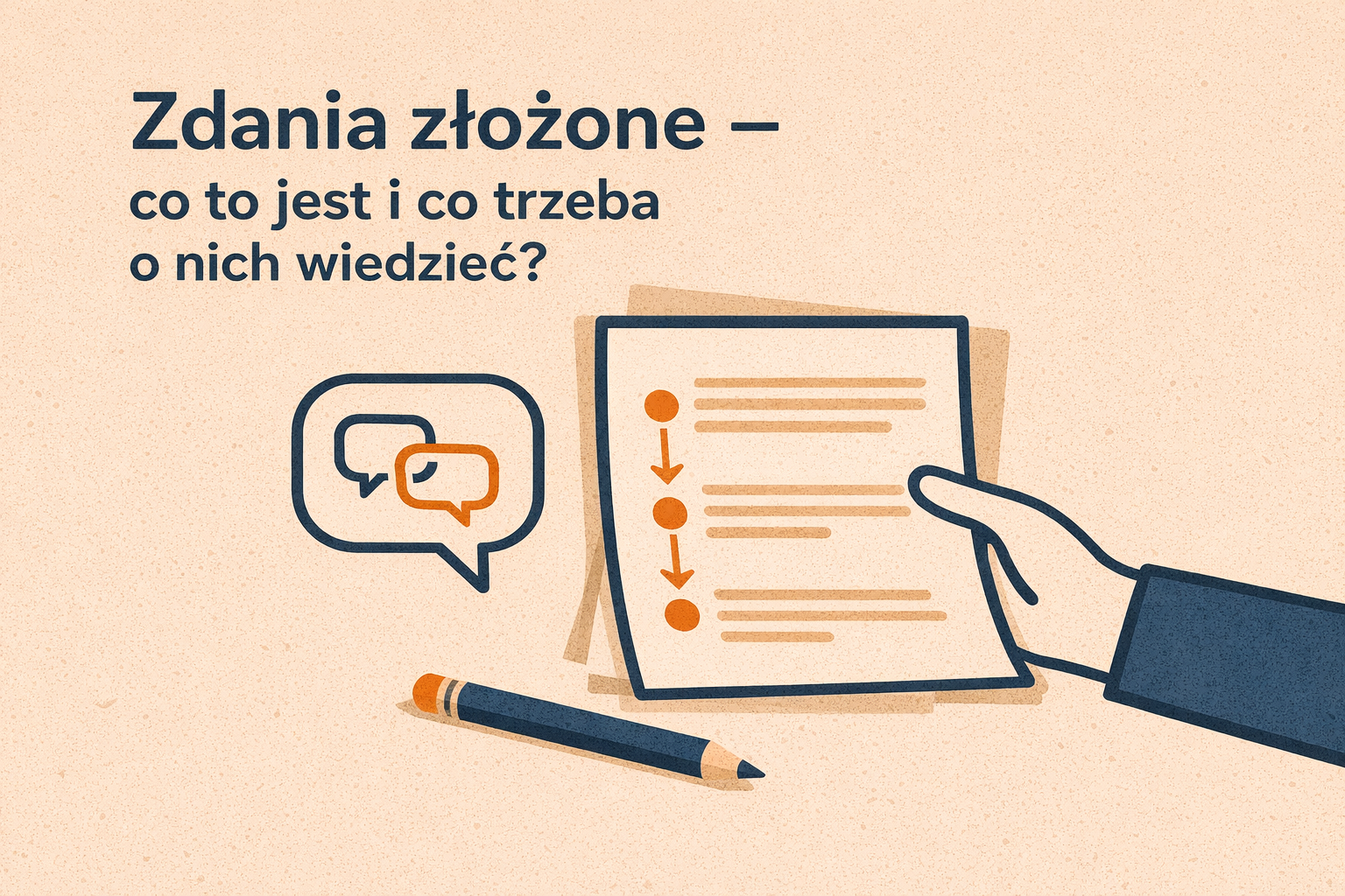 Zdania złożone - co to jest i co trzeba o nich wiedzieć?
