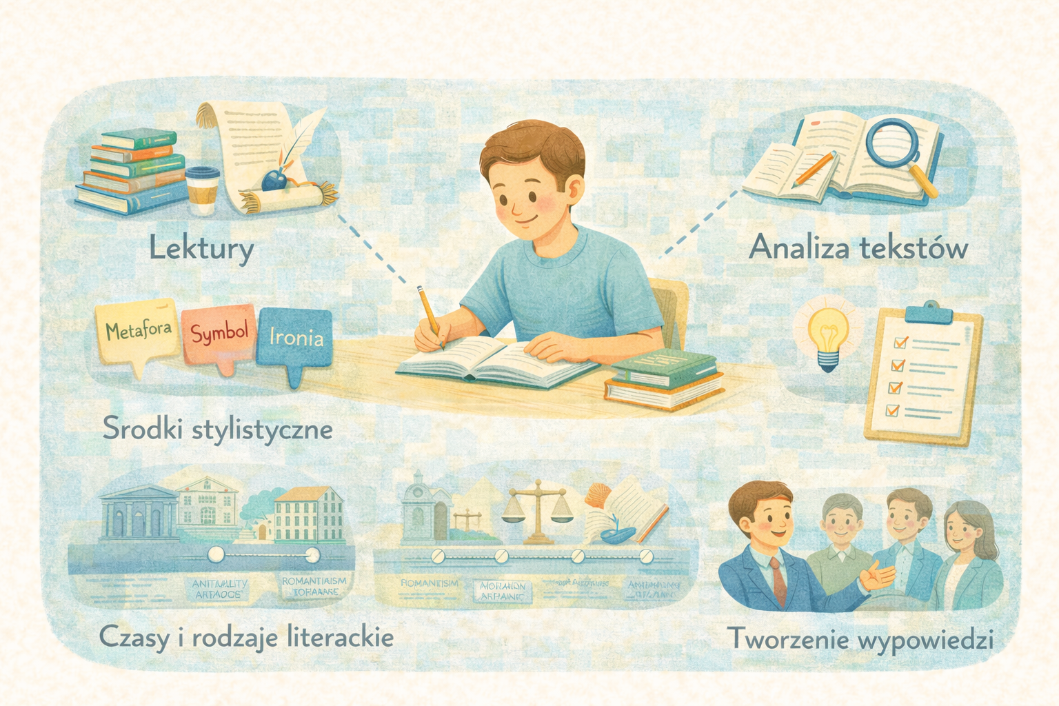 Matura z języka polskiego - co warto powtórzyć i na czym się skupić?