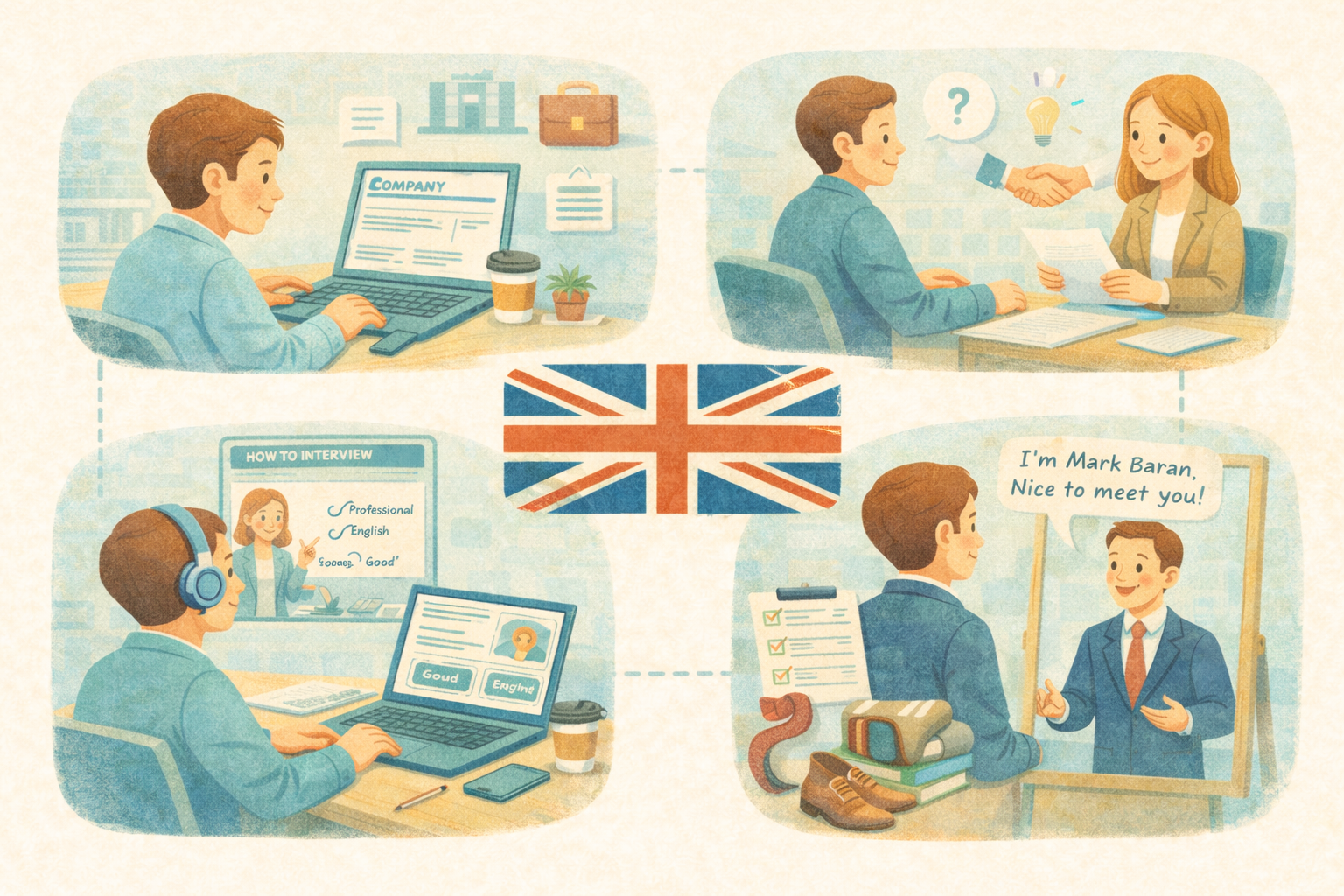 Rozmowa kwalifikacyjna po angielsku – jak się przygotować?