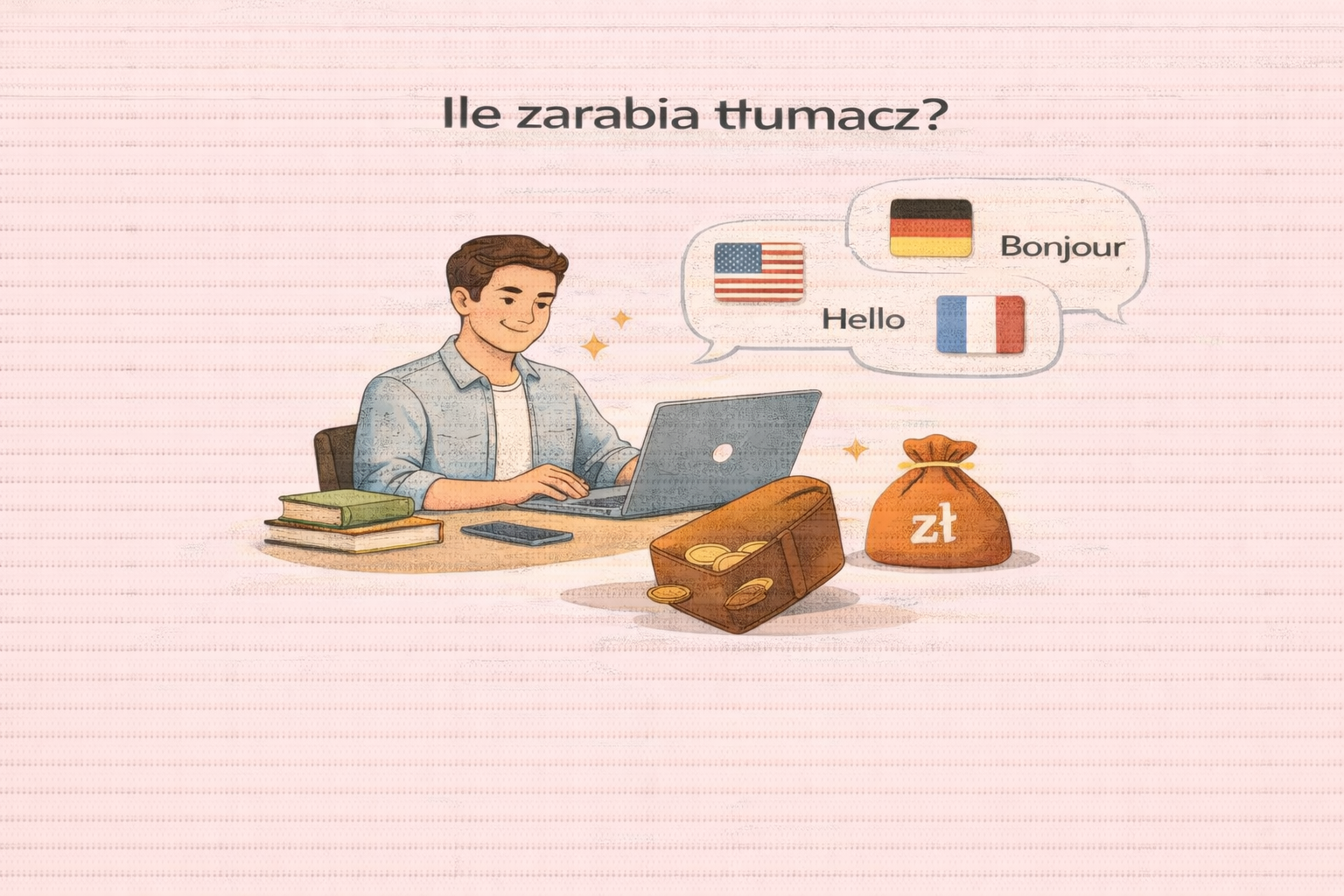 Ile zarabia tłumacz?