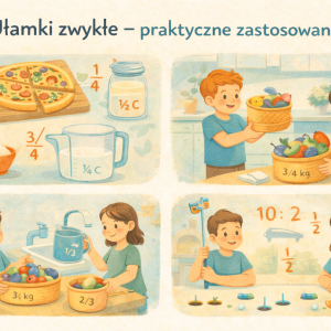 Ułamki zwykłe - praktyczne zastosowanie. Ułamki zwykłe w codziennym życiu