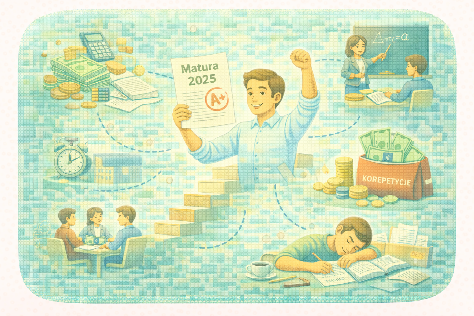 Koszt sukcesu na maturze 2025 – ile trzeba zainwestować w przygotowania?