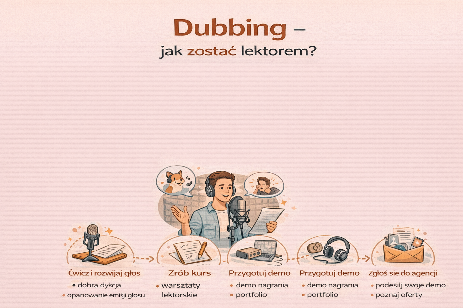 Dubbing - jak zostać lektorem?