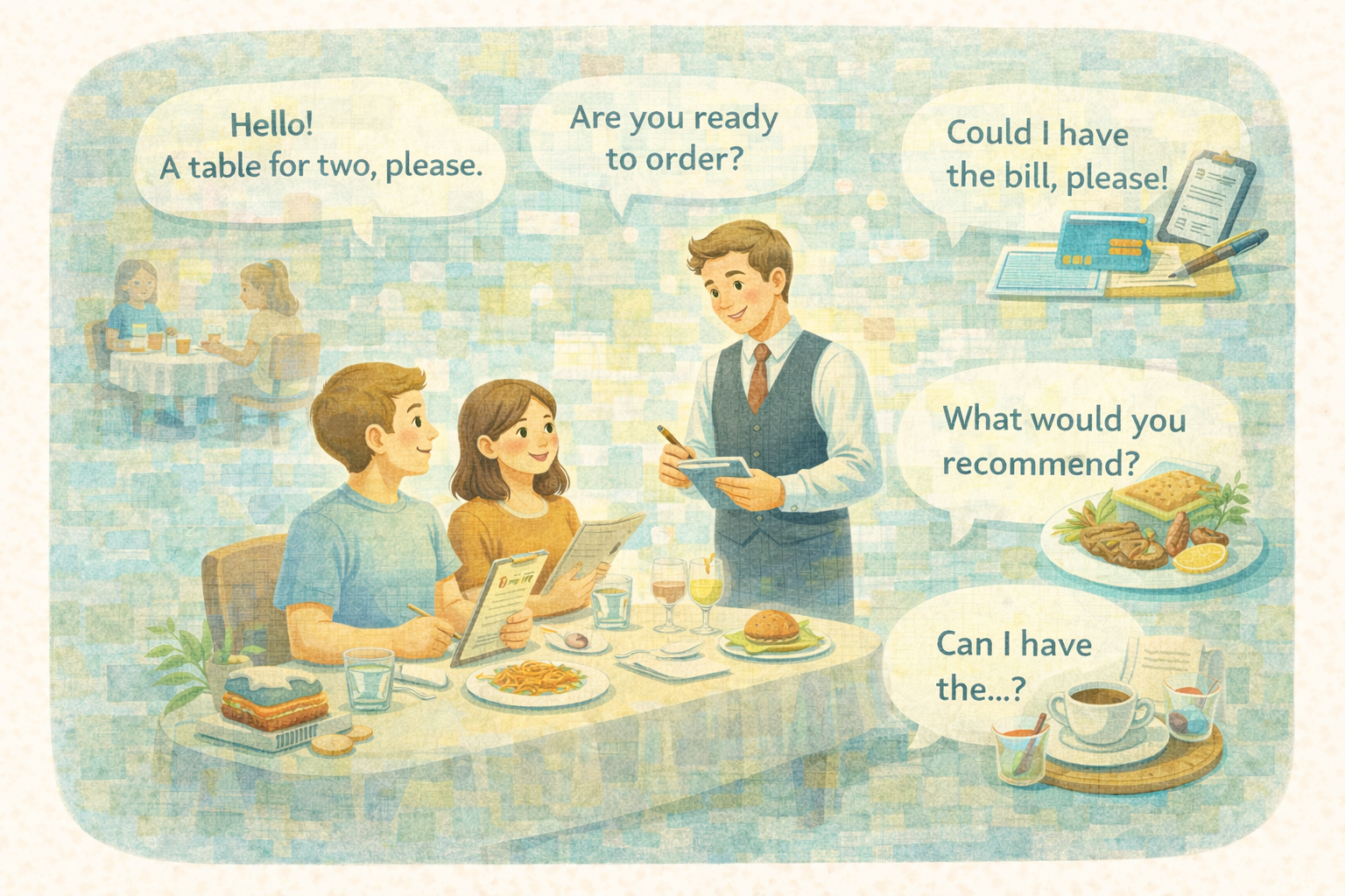 Zwroty po angielsku w restauracji. Praktyczne słownictwo dla podróżujących