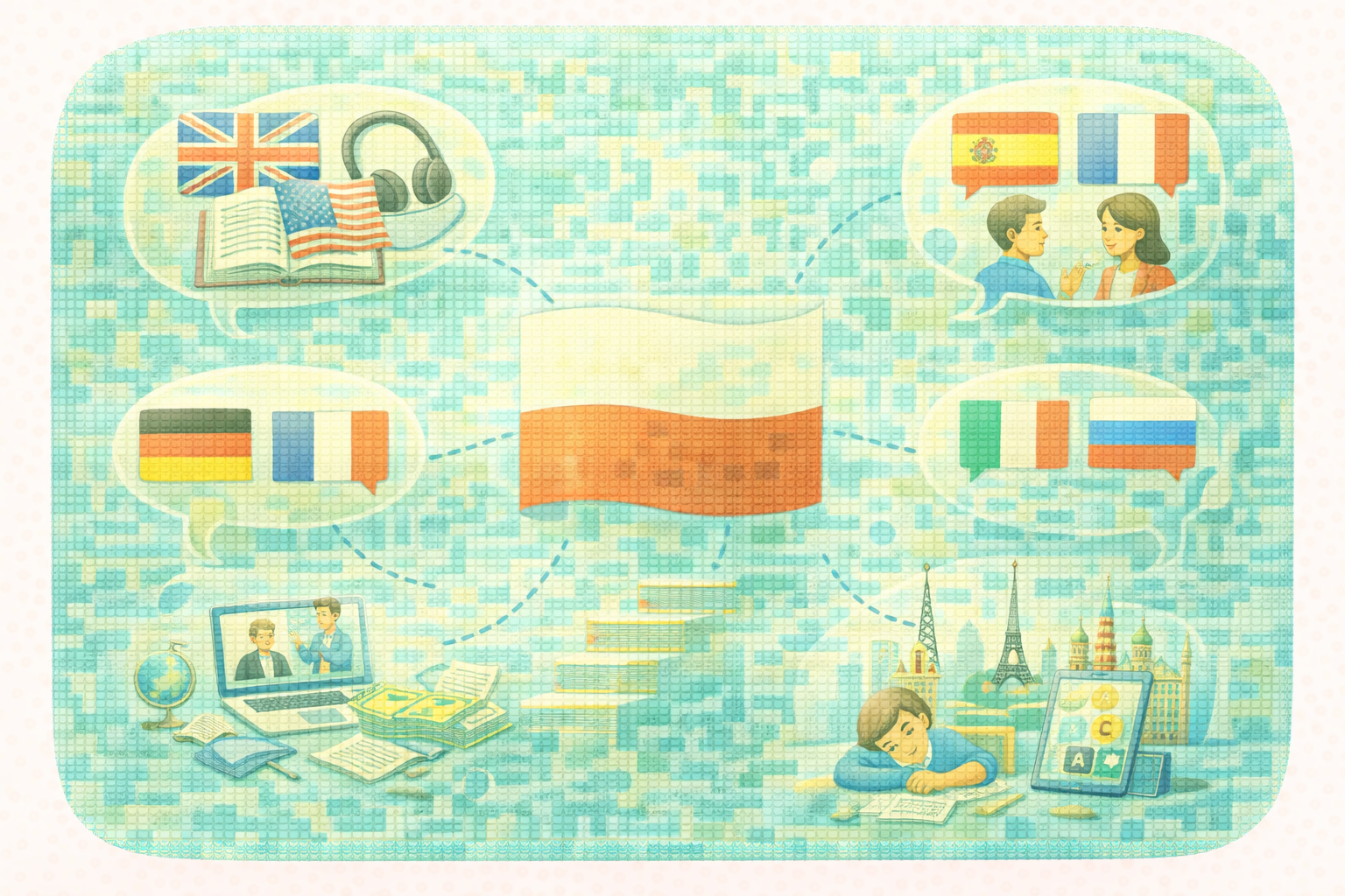 Najpopularniejsze języki obce wśród Polaków – ile kosztuje nauka w 2025 roku?